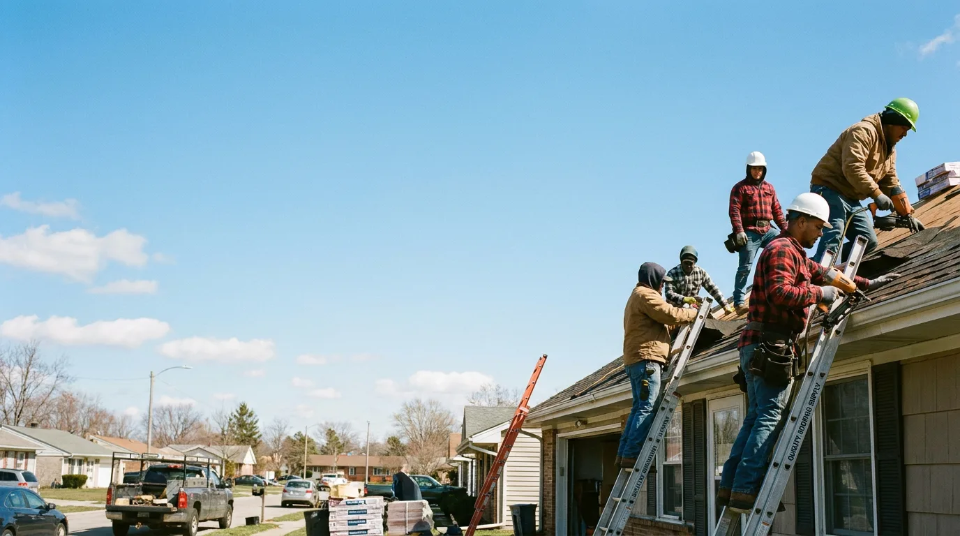 Roofing in Powderly, KY near me